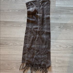 Dockers Brown Flannel Scarf